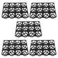 thumbnail image 4 of Homoyoyo 5Pcs Black Plastic Germination Tray Racks with Round Hole Design for Plant Propagation, 4 of 6