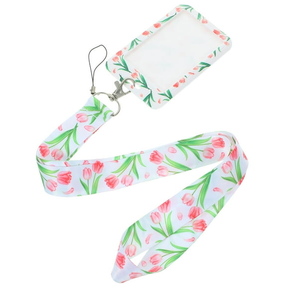 Soimiss ID Card Holder Portable Design Card ID Case 1 Set for Traveler and Student