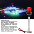 thumbnail image 3 of Boat Stern Light 360 Degree LED All Round Lighting Stainless Steel Base Anchor Navigation Lights, 3 of 8