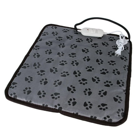 Wovilon 2022 Newest Pet Heating Pad Temperature Adjustment Dog Heating Pad Anti-Bite Puppy Heating Pad With Timer Cat Heating Pad Indoor Waterproof Pet Warming Pad Electric Heated Bed Mat Dog