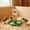 Green,LGM, variant on Reptile Water Dispenser, Automatic Water-Dispenser,Terrarium Tank Reptiles Food Feeders Bowl for Turtle Gecko Lizard and Chameleonsnake