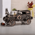 thumbnail image 3 of Metal Antique Vintage Car Model Handcrafted Collections Collectible Vehicle for Bar or Home Decor Decoration Great Gift, 3 of 6