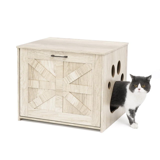 Caja de arena para gatos JubiNatural, simple, estilo clásico