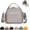 Gray, variant on Crossbody Shoulder Bag, Womens Elegant Solid Color Shoulder Bag, Adjustable Waterproof, Lightweight and Large Capacity