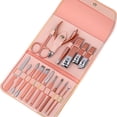thumbnail image 1 of Pedicure & Tool Kit Portable Nail Clippers Set with Nail File Trimmer Eyebrow Trimmer Clip Dead Skin Removal Tool for Hand Foot Care, 1 of 5