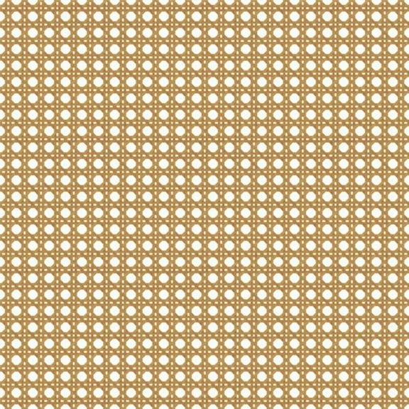 Con-Tact 6063228 16 ft. x 18 in. Creative Covering Caning Self-Adhesive Shelf Liner, Taupe - Pack of 6