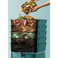 thumbnail image 6 of VermiTek 80 oz Green Plastic Worm Farm Composting Bin, 6 of 6