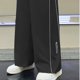 thumbnail image 5 of Odeerbi 5-15 Años Niños Hielo Seda Pantalones de Sudar Entrenamiento de Verano Deportes Pantalones de Piernas Anchas Cintura Elástica Joggers Sueltos, 5 of 5