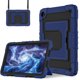 thumbnail image 2 of Funda para Samsung Galaxy Tab A9, Funda Protectora de Silicona Anti-caída + Capa de PC con Soporte Grande Oculto, Correa para el Hombro, Funda Protectora Resistente a Golpes y Tres Pruebas para Table, 2 of 8