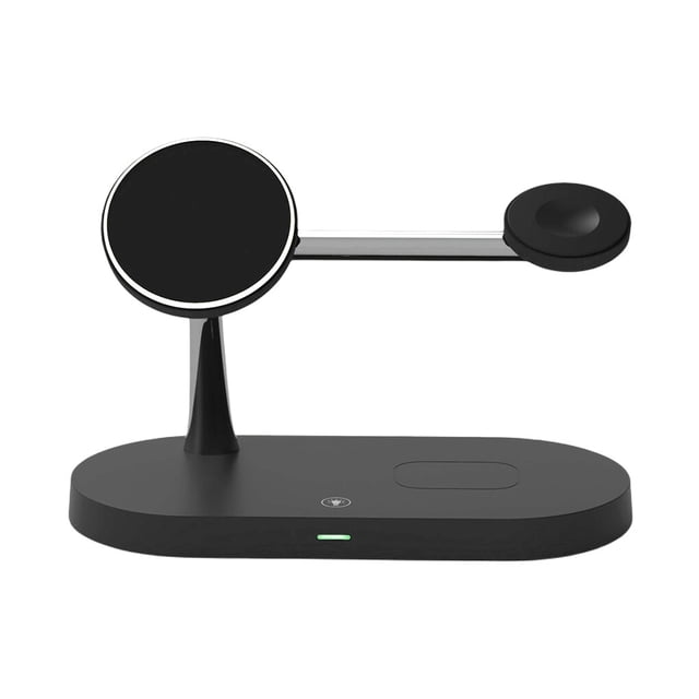 Seitruly Estación de carga inalámbrica, cargador de auriculares, Control táctil, soporte de carga portátil ajustable para cabecera, Cargadores de dispositivos electrónicos específicos Negro