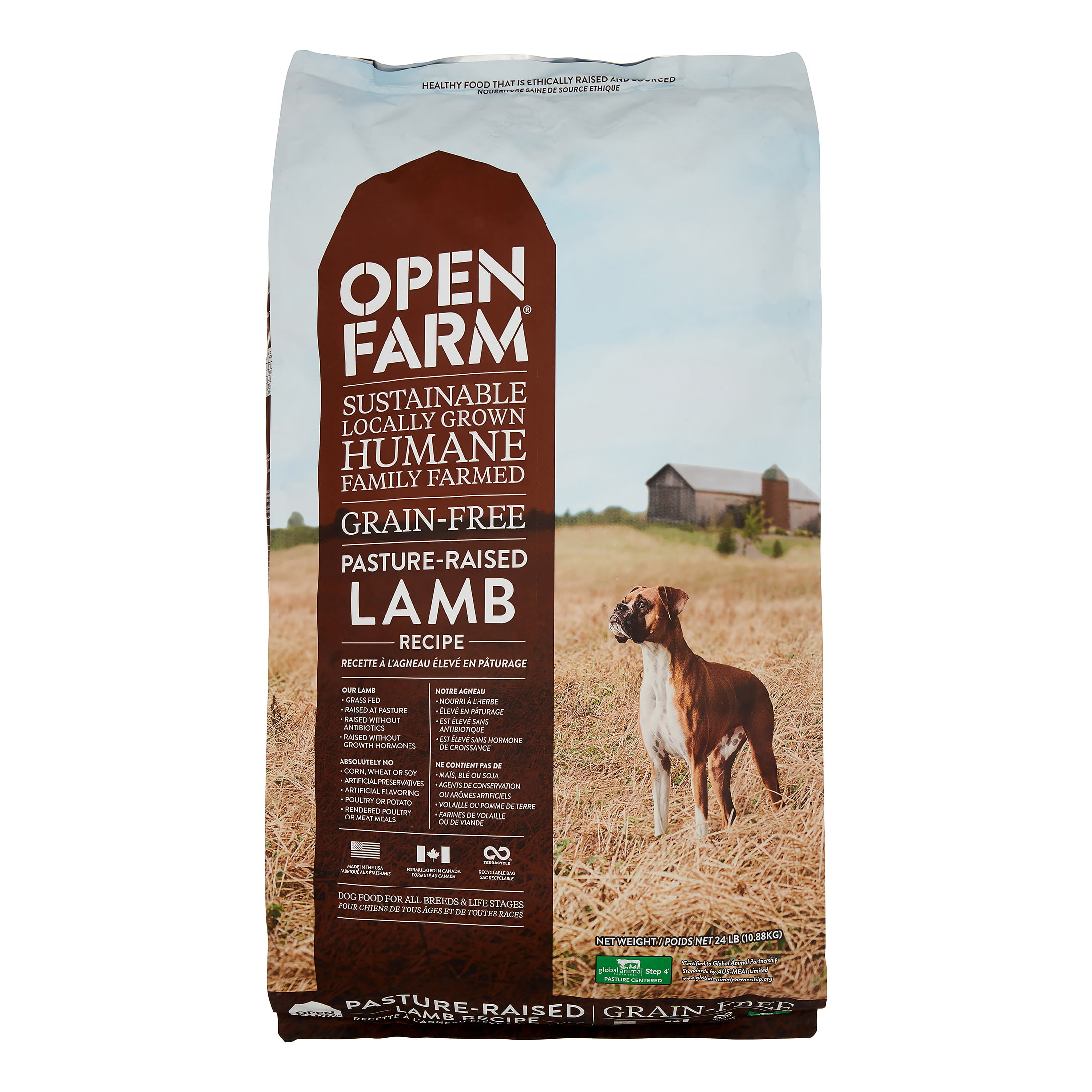 Open Farm GrainFree Lamb Recipe Dry Dog Food, 24 lb. Bag