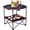 Red, variant on The foldable picnic table is collapsible, comes with 4 cup holders and a carrying bag, suitable for barbecues and outdoor fishing