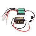 2024 Brushed Motor ESC Combo with 540 21T Brushed Motor 65A Waterproof