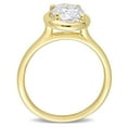 thumbnail image 4 of Everly Women's Created Moissanite 10k Yellow Gold Wedding Ring, 4 of 7
