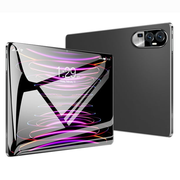 Pisexur Electrónica para Hombres Nueva Tableta PC de 10.1 pulgadas HD-Fina Pantalla 5G Doble Frecuencia WiFi Bluetooth Tableta Computadora Soporte Tarjeta de Memoria de 256G y Comunicación Dual SIM E