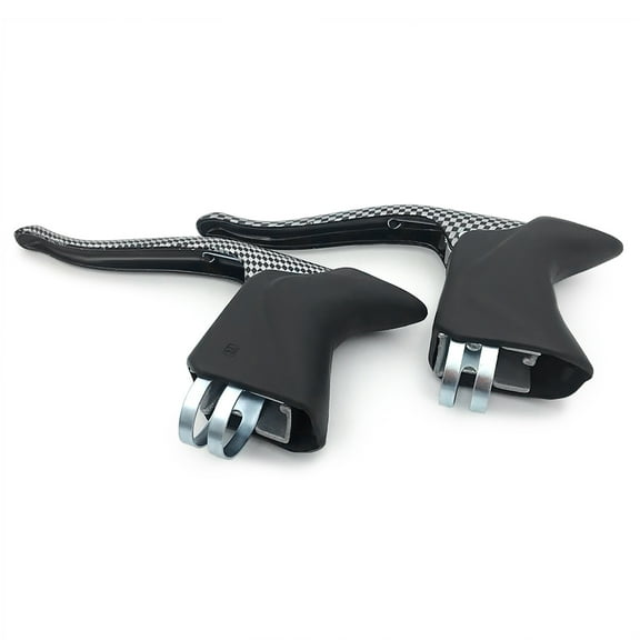 Lever Lightweight Aluminum Brake Handle Mountain Bike Cycle Brake Levers Front & Rear Brake Levers Drop Handlebar Set