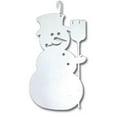 thumbnail image 1 of White Snowman Silhouette Decoration, 1 of 1