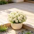 thumbnail image 4 of Dalxymotic Spring Floral Wall Hanging, Realistic Artificial Flower Wall Decor, Rattan Vine Hanging Ornament, Spring Flower Wall Hanging for Wall, Home, Living Room, Bedroom, Office, 4 of 5