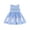 A02 Blue, variant on Toddler Easter Dress 6 to 9 Months Cute Bowknot Design Summer Princess Dress Ruffle Short Sleeve Casual Dress(Toddlers, Light , 18-24 Months)