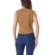 thumbnail image 3 of CHALECO SIN MANGAS DE SUEDE FALSO V DE MUJER INSPIRAR CHIC, BOTONES, VINTAGE, CASUAL, COLOR MARRÓN CLARO, TALLA S, 3 of 6