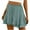 Green, variant on Kaemgyyd Flowy Shorts for Women Cute Boho Ruffle Tiered Beach Vaction Shorts Trendy Drawstring High Waist Mini Shorts