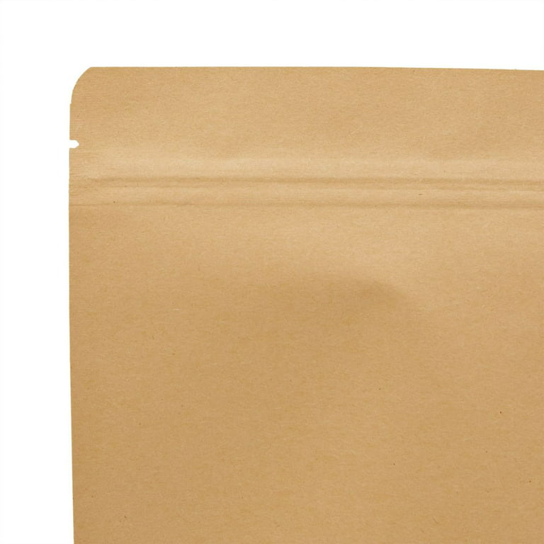 Chenozon Kraft Stand Up Pouches Bags (4.7 x 8 inches)