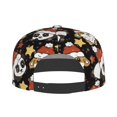 thumbnail image 4 of Daiia Cute Dog Panda print Flat Bill Hats Flat Brim Trucker Cap Baseball Cap Adjustable Classic Low Profile Hat Unconstructed Plain Cap, 4 of 9
