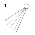 thumbnail image 1 of Airbrush Cleaning Kit Airbrush Cleaning Brush Cleaning Scrape Spray Gun Cleaning Repair Tool Kit Needle Brush Set Cleaning Tool A, 1 of 6
