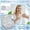 A001Clear, variant on Dental Retainer Case, Portable Denture Cleaning Box with Light Blue Compact Design, 1 Pack Travel Orthodontic Retainer Holder for False Teeth Mouth Guards Aligners Cleaning and Storage On The Go