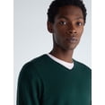 thumbnail image 4 of Free Assembly Men's V-Neck Sweater with Long Sleeves, Midweight, Sizes XS-3XLT, 4 of 6