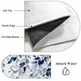 thumbnail image 6 of Runner Rug 2'x6', Blue Eucalyptus Washable Non-Slip Hallway Runner Rugs, Weeping Botanical Leaf Watercolor Bedside Rugs Floor Mats Carpet Runners for Kitchen Bathroom Laundry Room, 6 of 8