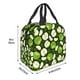 thumbnail image 3 of Fotbe Green Fruit Bolsa Térmica con Estampado y Forro de Aluminio Grueso Bolsa de Almuerzo con Bolsillo Frontal para Hombres y Mujeres, Ideal para Trabajo, Escuela, 3 of 8