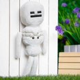 thumbnail image 2 of Muñeco de peluche de esqueleto de Minecraft, juguete de peluche ultra suave, regalo de cumpleaños para niños, conejo blanco de 16 cm, 2 of 5