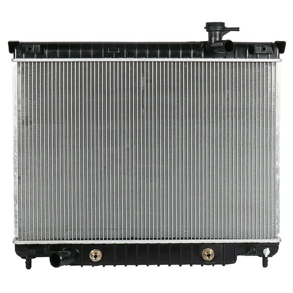 CCIYU Radiator 2458 fit for Buick Rainier Trailblazer Trailblazer EXT for GMC Envoy for GMC Envoy XL for GMC Envoy XUV for Isuzu Ascender for Oldsmobile Bravada for Saab 9-7x CU2458