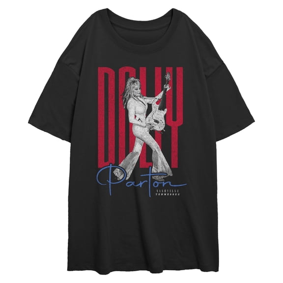 Juniors Dolly Parton Nashville Tennessee Pose T Shirt