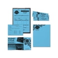 thumbnail image 3 of Color Paper 24 lb, 8.5 x 11, Lunar Blue, 500 Sheets/Ream, 3 of 4