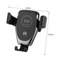 thumbnail image 4 of Walbest IN Car 10W Qi Wireless Car Charger Phone Holder For Apple 11 12 Pro Max, 4 of 7
