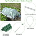 thumbnail image 7 of JingChun Garden Hoops Grow Tunnel, 6 Set Plant Support Garden Stakes with 1 set of Glove, a roll of tape and 6 clips, 7 of 7