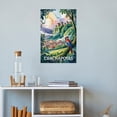 thumbnail image 4 of Chachapoyas Peru Vintage Travel Poster with Rainforest Layers And Ancient Stonework Print Poster, 4 of 8