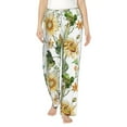 thumbnail image 2 of Kdxio Women's Comfy Stretch Watercolor Bright SunflowersPrint Drawstring Pajama Pants-XX-Large, 2 of 9
