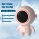 thumbnail image 3 of Injueey Astronaut Plastic Neck Hanging Fan Portable Running Quiet 900mAh Motor Cute Brushless for Camping Cooling Fans Type2, 3 of 6