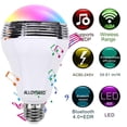 thumbnail image 4 of Bombilla LED ALLOYSEED TS-D03 con altavoz compatible con Bluetooth, 4 of 6