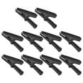 10Pcs Electric Test Clip 20A Rated Current 10mm Opening Test Clamp for