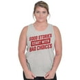 thumbnail image 4 of Good Stories Bad Choices Party Bar Tank Top T Shirts Men Women Brisco Brands S, 4 of 6