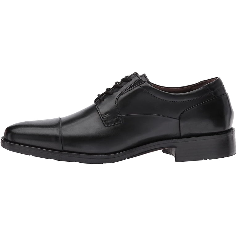 Johnston & Murphy men’s dress shoes.  Black leather, “Lancaster” sz 10 M.  NEW Johnston & Murphy Derby Dress Shoes for Men for sale | eBay main image 3
