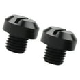 thumbnail image 1 of Redempat Enhanced Performance M10x25 Rearview Mirrors Thread Hole Plug Screw Bolts Black Positive 10mm 1Set, 1 of 6
