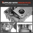 thumbnail image 6 of A-Premium Engine Oil Pan Replacement for Ford Fusion 2006-2012 Escape 2009-2012 Mercury Milan 2006-2011 Mariner Lincoln Zephyr V6 3.0L, 6 of 9