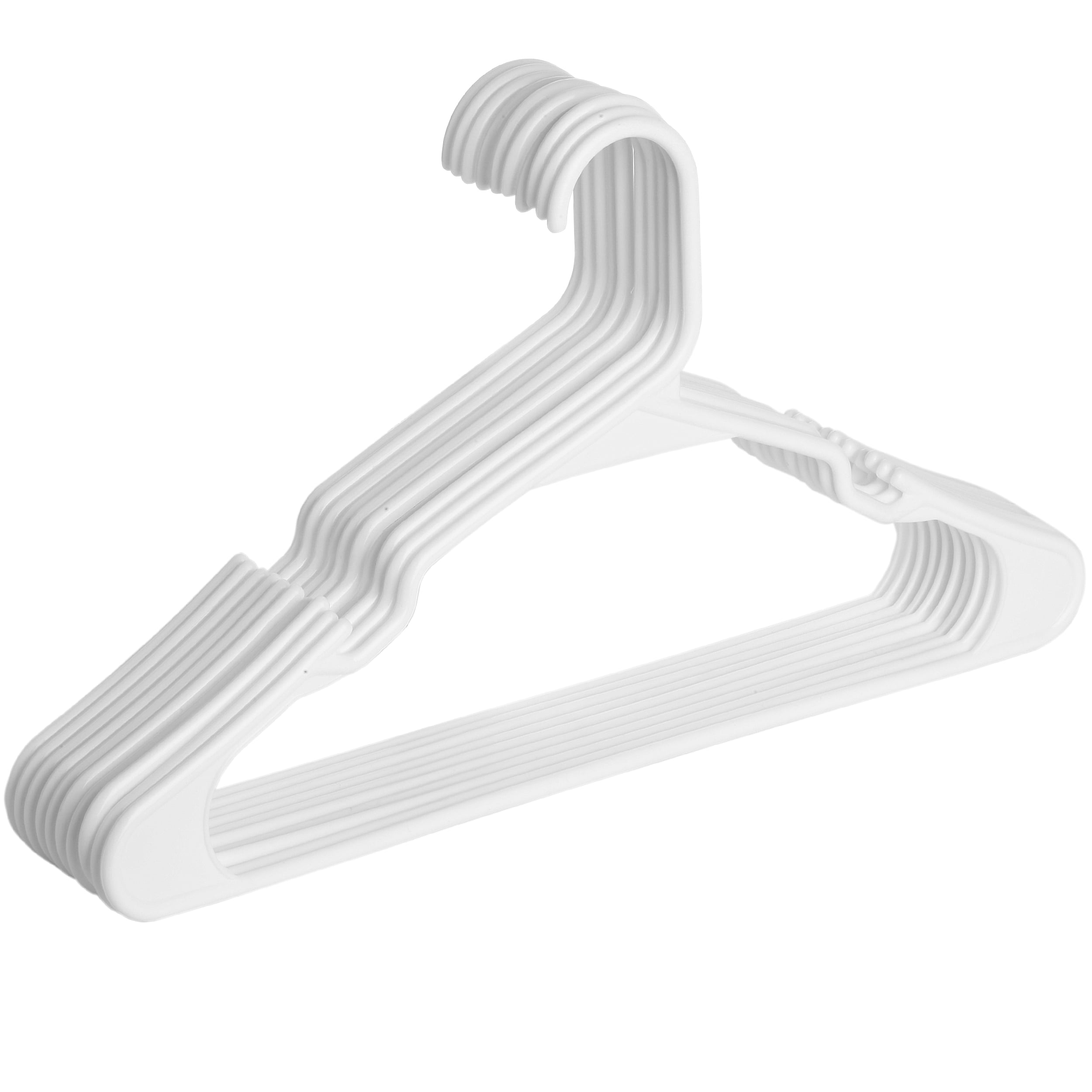 Mr. Pen Plastic Hangers, 10 Pack, Hangers, Clothing Hangers, White Plastic Hangers, Clothing