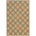 thumbnail image 1 of Tommy Bahama Seaside Area Rugs - 3360V Contemporary Beige Circles Hoops Rings Loops Rug, 1 of 1