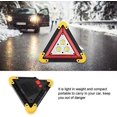 thumbnail image 4 of WeiHuan Toys Triángulos de advertencia LED para coche, señal de estacionamiento seguro, placa triangular, luz de seguridad de emergencia multifuncional para avería de coche, 4 of 5